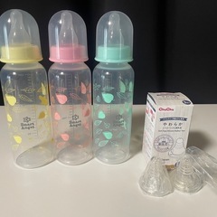 哺乳瓶3本セット
