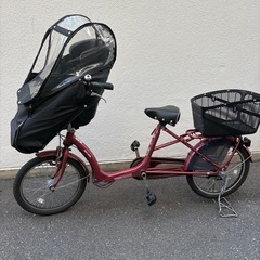 子供乗せ自転車　丸石ふらっかーずシュシュ　非電動　OGK ファッ...