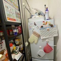 室内物干しの画像