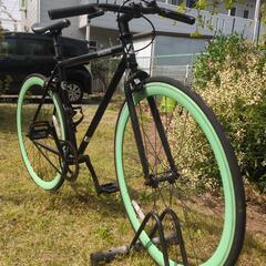 ピストバイク商談中