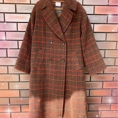 メリノダブルロングコート