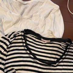レディースL♡春夏服まとめ　Tシャツ•ロンT•五分丈•薄めショート丈トレーナーなどの画像