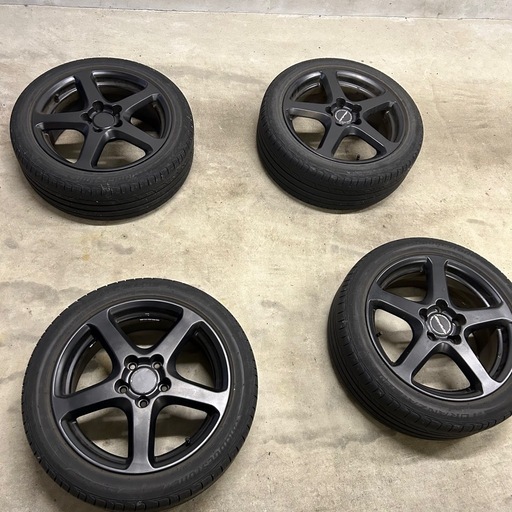 17インチタイヤホイールセット 5本スポーク