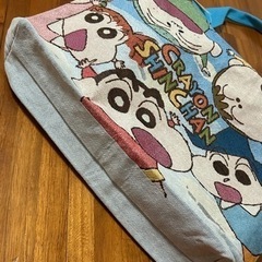 新品未使用♦️クレヨンしんちゃん♦️バッグバックトート鞄かばんの画像
