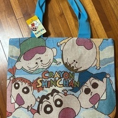 新品未使用♦️クレヨンしんちゃん♦️バッグバックトート鞄かばんの画像