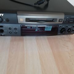 家電新品)SONY製MDプレーヤー MDデッキ(RDS-S38)オーディオ