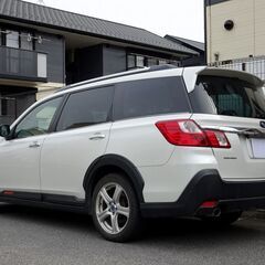 即乗りＯＫ 4WD 29年式 エクシーガクロスオーバー7 Xブレイク アイサイト 全車速追従機能付クルーズ ナビ フルセグTV Bluetooth バックモニター スマートキー ハーフレザーシート シートヒーター HID ETCの画像
