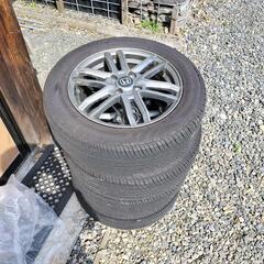 最終価格　美品　夏タイヤホイール4本セット185/60R15 5...