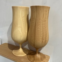ビールグラス リヴェレット 木製 ビアグラス ペアセット