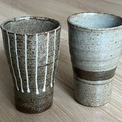 有田焼 ビールグラスをペアでの画像