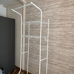 19日(土)限定当日15時半まで！ニトリ　洗濯機ラックの画像