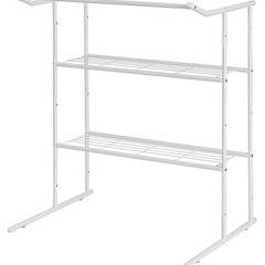 ハンガーパイプ　押入れ収納棚の画像