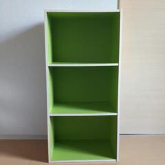 カラーボックス三段 420×290×880mm　