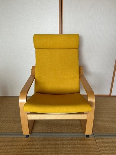 手渡し限定_千葉市花見川区】ポエング×2台、オットマンのセット