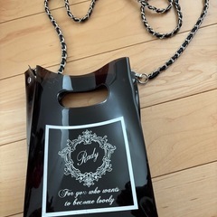 RADY クリアバック　チェーン　ショルダーバッグ 