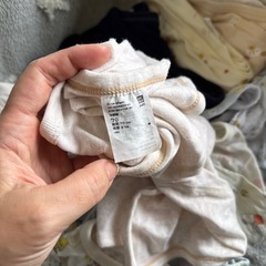 サイズ70　ユニクロボディースーツ前開きタイプ12枚セットの画像