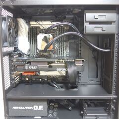 【ゲーミングPC】iiyama SENSE-F02B-LCi9SX i9 10920X RTX 3090 NVMe 2TB メモリ 128GB Office 搭載の画像