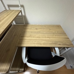 LOWYA パソコンデスク+椅子の画像