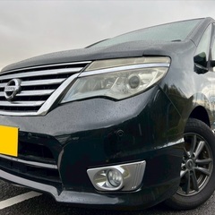 フォロワー割実施中‼️ 8人乗り☆ガソリン代 節約☆S-HYBRID入りました‼️26年式☆月々1.2万円〜分割払い可❗️車検2年付き！大人気☆日産 セレナ☆フリップダウンモニター付き☆Bluetooth対応SDナビ☆走行中DVD見れます☆ETC☆バックカメラ☆ドラレコ付きのフル装備☆両側電動スライドドア☆ウィンカーミラー☆フル装備☆事故修復歴無し☆社外アルミ☆車内広々三列シート‼️の画像