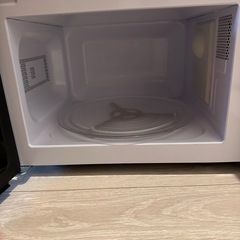 電子レンジ　使用期間1年間の画像