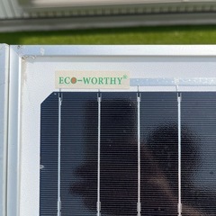 ソーラーパネル　195W　2枚　計390W　ECO-WORTHY ECOM-195W ソーラーの画像