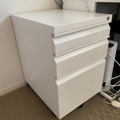 お話中です。机の引き出し棚