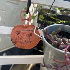ガーデンピック　リメ缶　多肉　観葉植物　ガーデニング　草花　ハン...