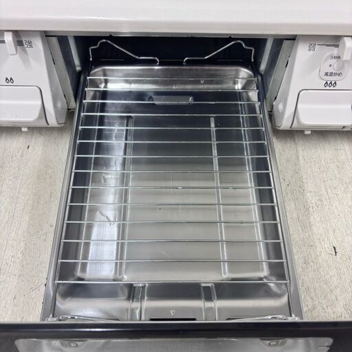  23383  2口都市ガスコンロ 水無し片面焼きグリル付 Paloma 2022年製 右強火 ◆大阪市内・東大阪市他 6,000円以