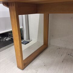 値下げ 23381  ダイニングテーブル 4～6人掛け 無印良品   ◆大阪市内・東大阪市他 6,000円以上ご購入で無料配達いたします！◆ ※高槻・枚方方面◆西宮・尼崎方面◆生駒方面　それぞれ条件付き無料配送あり！            の画像