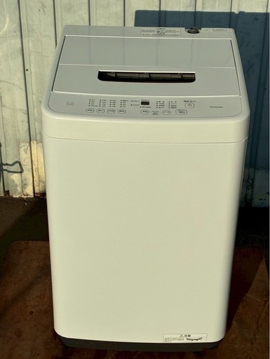 【美品】IRIS OHYAMA アイリスオーヤマ 全自動洗濯機 IAW-T451 ホワイト♪◎