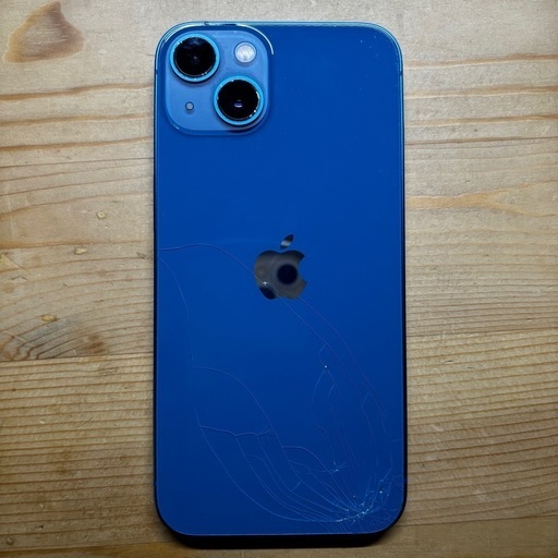 iPhone13 128GB ブルー 画面割れなし 付属品完備