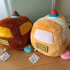 ぬいぐるみ　２個　モルカーの画像