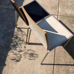 0円 黒い方のチェア　表面は革らしいの画像