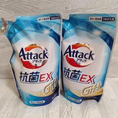 【新品未開封】洗濯用洗剤おまとめ売り　Attack抗菌EX  アクロンスマートケアの画像