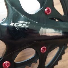 中古シマノ SHIMANO 105 クランクセット 50-34T FC-5750の画像