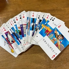 昭和レトロ　宇宙エース　トランプ　アニメ　マンガ　漫画　カードゲーム　任天堂　テレビ　おもちゃの画像