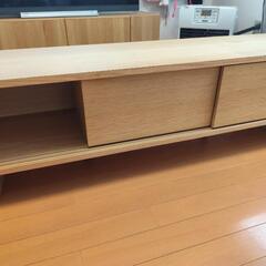 無印良品　オーク材テレビ台の画像