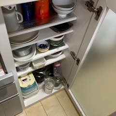 ニトリ　食器棚の画像