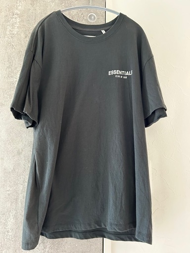 ESSENTIALS FEAR OF GODブラック スタープリント