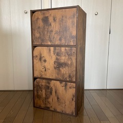 【19日中】中古美品　ニトリ３段ボックス