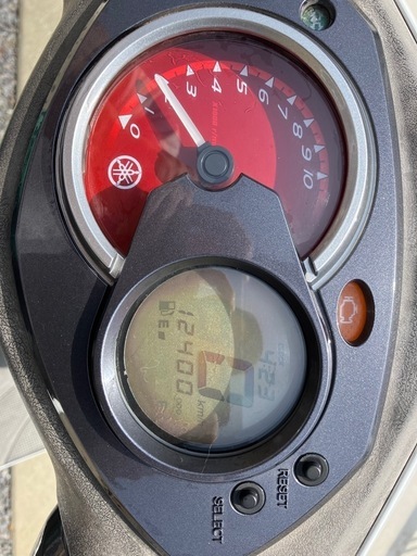 前後タイヤ交換済み　原付二種　シグナス125cc 台湾仕様