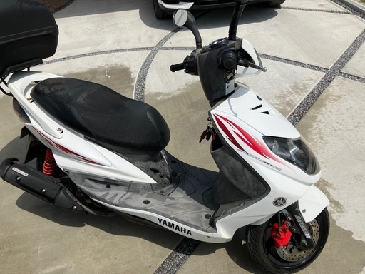 前後タイヤ交換済み　原付二種　シグナス125cc 台湾仕様