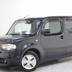 自己破産、任意整理のご経験がある方でも👍　日産　キューブの画像