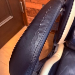 無料ゲーミングチェア回転リクライニング座椅子の画像