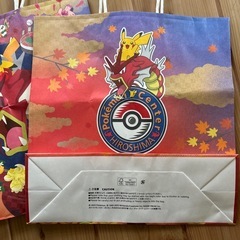 ポケモン　紙袋　広島限定　3枚の画像