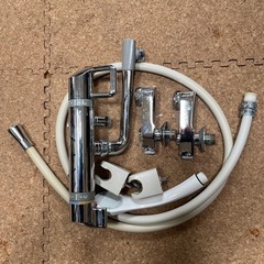 お話し中　浴室TOTOサーモスタット混合水栓TWY7Z