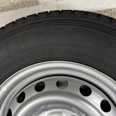 スタッドレスタイヤホイール付き4本セット
　GOOD YEAR ICE NAVI  CARGO 12 インチの画像