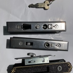 未使用新品！宅配ok! TOSTEM(トステム) MIWA製 引戸錠　召合錠+戸先錠セット MIWA SL83+kh208の画像