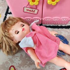 メルちゃんとタンス等おままごとおもちゃの画像