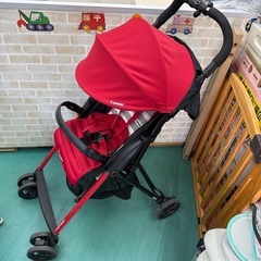 コンビ　F2 プラス　軽量ベビーカー　バギー　レッド